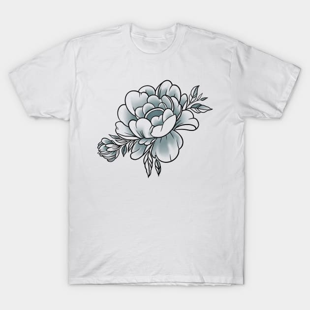 Peony T-Shirt by Borapronobis